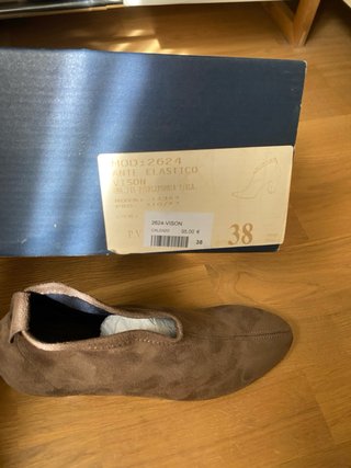 Botines marrones de ante A ESTRENAR