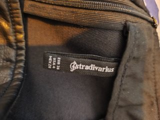 Falda polipiel Stradivarius Talla 36