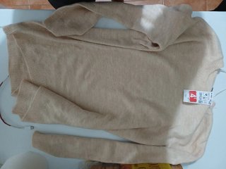 Jersey mujer beige talla única sin estrenar