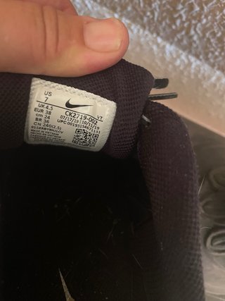 Nike VaporMax 38 Negro/Teal