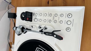 Tocadiscos GPO Retro Blanco: Vinilo, CD, Radio