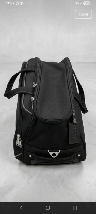 Bolso de viaje negro