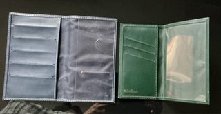 Carteras vintage azul y verde. 4,96€ unidad
