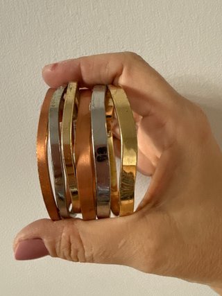 Pulsera Bimba y Lola tricolor acero