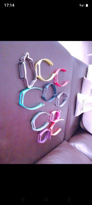 9 cinturini per orologio Mi Fit + 1 in acciaio