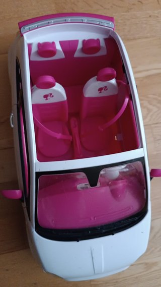 Auto Fiat 500 Barbie Bianca