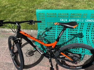 Bicicleta Montaña BH Lynx Naranja y negra
