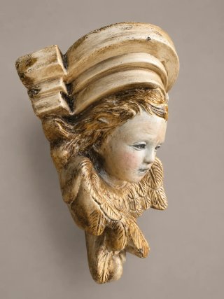 Figura ángel decorativa vintage - Repisa esquinera
