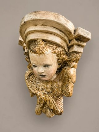 Figura ángel decorativa vintage - Repisa esquinera