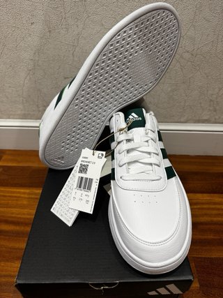 Adidas Breaknet 2.0 Blancas y Verdes Nuevas
