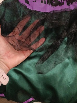 Disfraz Halloween Bruja Casa Embrujada talla 9 año