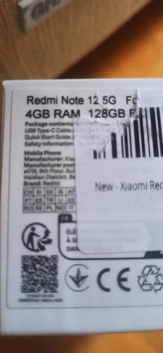 Xiaomi Redmi Note 12 5G
