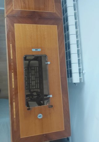 Mueble Máquina Coser Alfa Madera