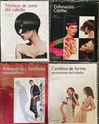 Libros videocinco grado medio fp de peluqueria
