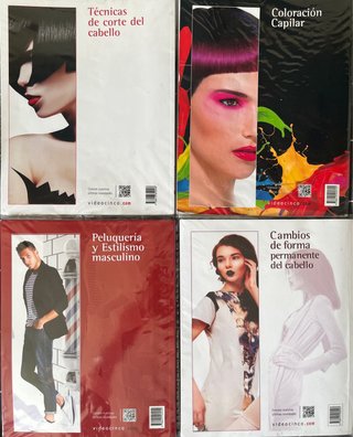 Libros videocinco grado medio fp de peluqueria