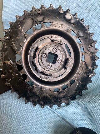 Pedaleiro Shimano 36-22 dentes