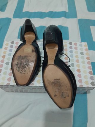 Zapatos Vialis Diseño Negro