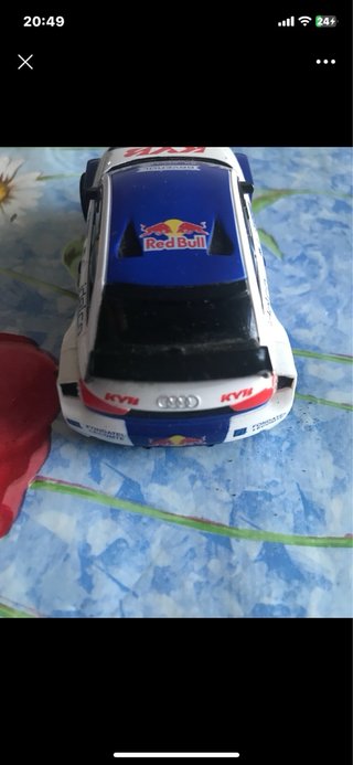 Coche Scalextric Audi S1 RX Red Bull