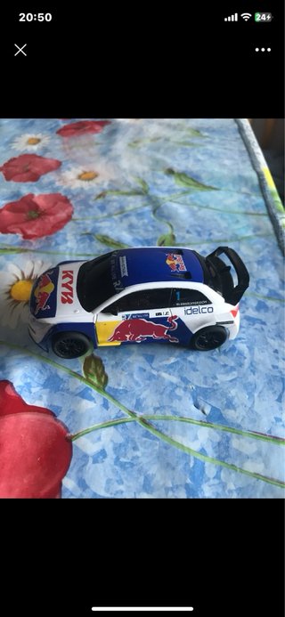 Coche Scalextric Audi S1 RX Red Bull