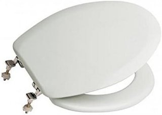 - Roca asiento inodoro lacado blanco acero