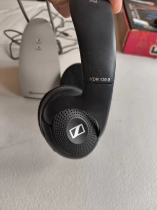 Sennheiser RS 120 II Auriculares Inalámbricos Negr