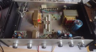 Amplificador Hilo Musical y Receptor Hasler
