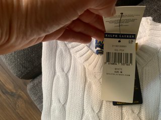 Jersey Polo Ralph Lauren Mujer Manga Corta Talla M