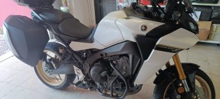 Yamaha Tracer GT Blanca y Dorada