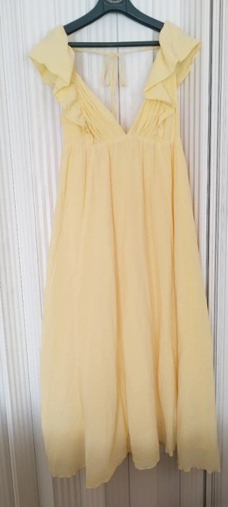 Vestido H&M Amarillo