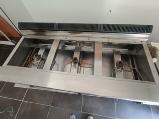 Cocina industrial REPAGAS 3 fogones
