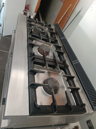 Cocina industrial REPAGAS 3 fogones
