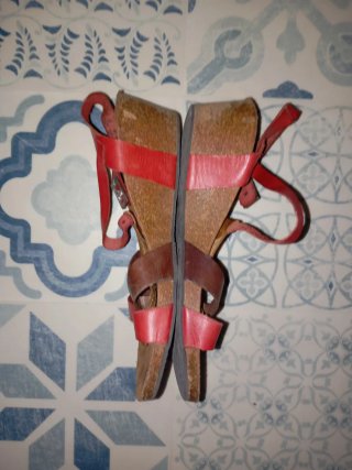 Sandalias piel verano Talla 40
