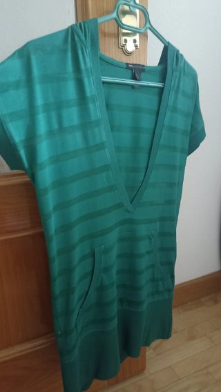 Camiseta Mango verde talla M