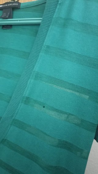 Camiseta Mango verde talla M