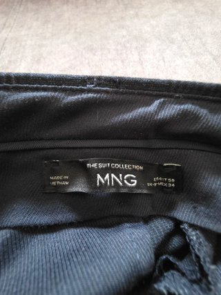 Traje Hombre Mango Azul Talla M
