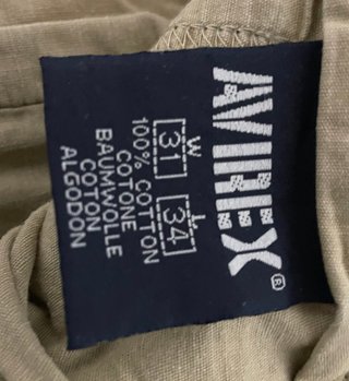 Pantalones Chinos Avirex Talla W31 L34