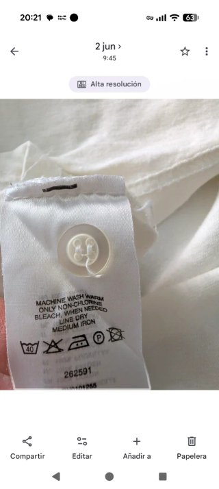 Camiseta manga larga