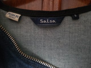 Vestido Vaquero Cremallera Talla S