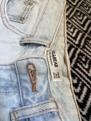 Pull&Bear bermuda vaquera verano azul