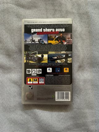 CARATULA GTA LIBERTY CITY - PSP