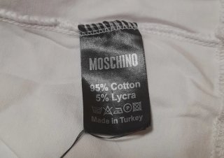 Camiseta Moschino Teddy Bear Blanca