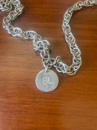 Collar Bimba y Lola plateado