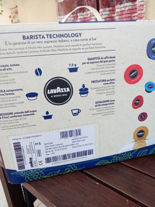Macchina Caffè Lavazza Jolie Evo Nera