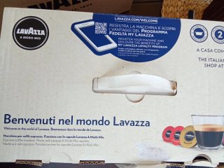 Macchina Caffè Lavazza Jolie Evo Nera