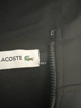 Conjunto deportivo Lacoste negro