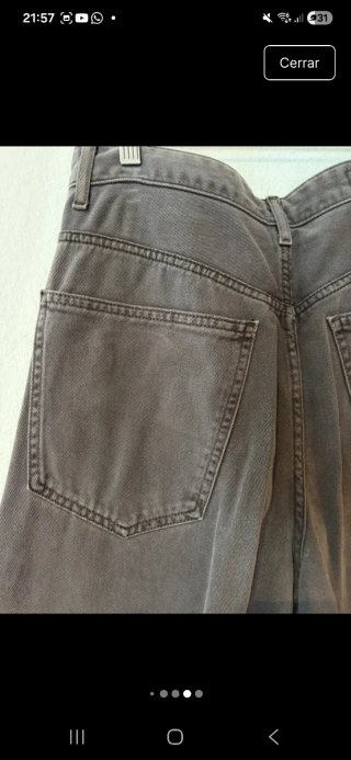 Pantalones marrones Zara