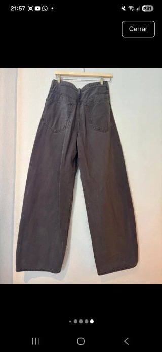 Pantalones marrones Zara