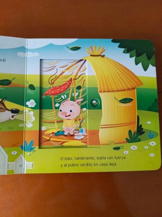 Cuento clásico con unas pestañas