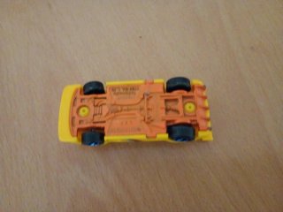 Coche de juguete taxi amarillo Hot Wheels