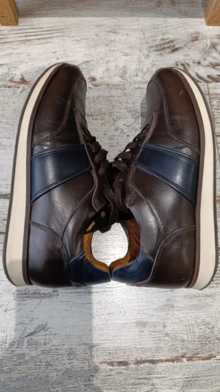 Zapatillas Massimo Dutti Piel Marrón